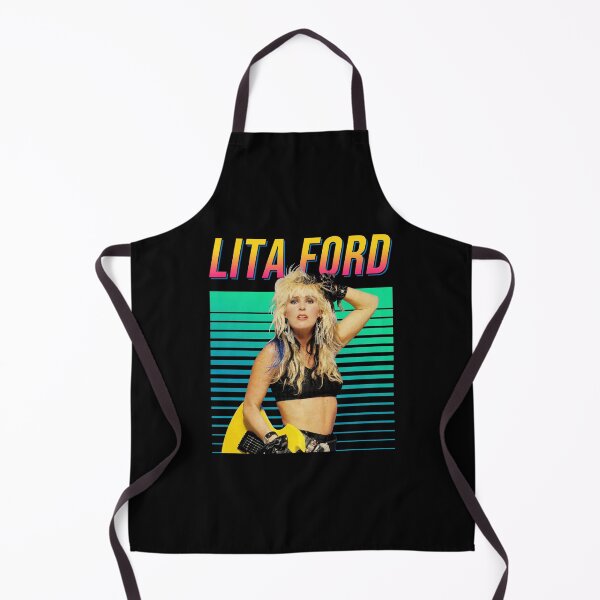Item preview, Lita Ford Retro Portrait Gift Fan designed and sold by AyaZamora.
