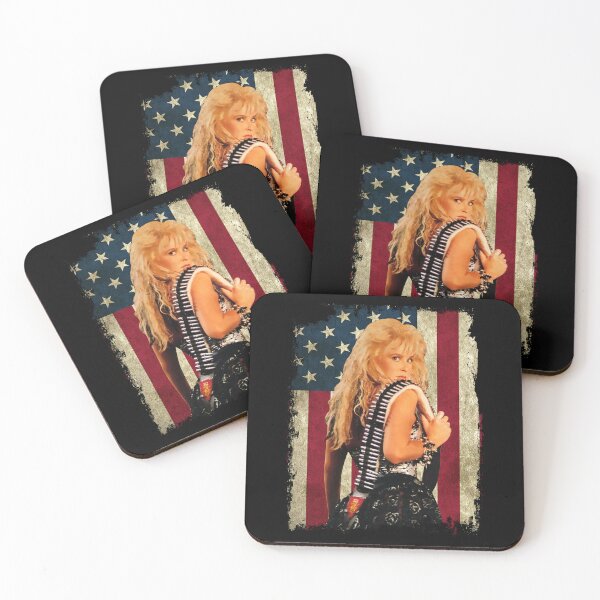Item preview, American Flag Lita Ford Vintage USA Flag designed and sold by AyaZamora.