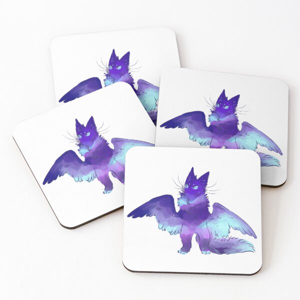 Item preview, winged cat designed and sold by snowysaur.