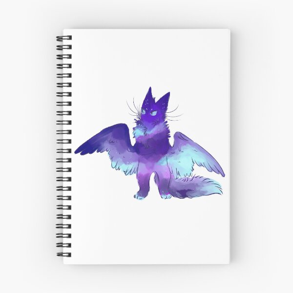 Item preview, winged cat designed and sold by snowysaur.