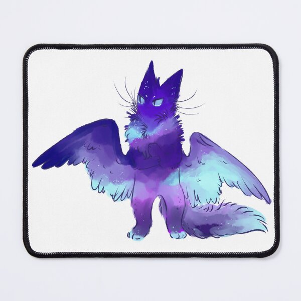 Item preview, winged cat designed and sold by snowysaur.