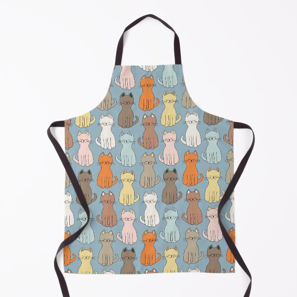Item preview, Cool kitty cats in a row enjoying the sunshine designed and sold by FrancesPoff.