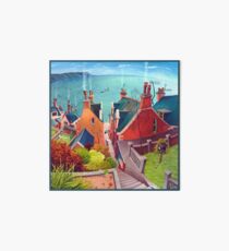 Sea houses. Gardenstown. Art Board