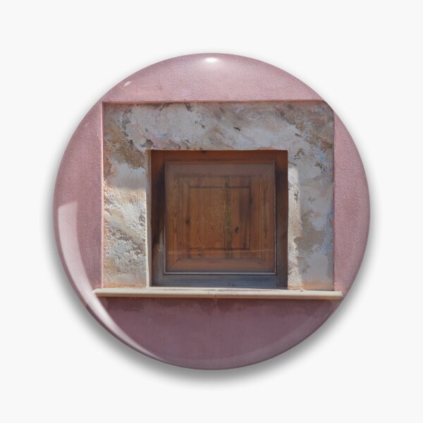 Item preview, Window in window in a pink wall designed and sold by Hilbert72.