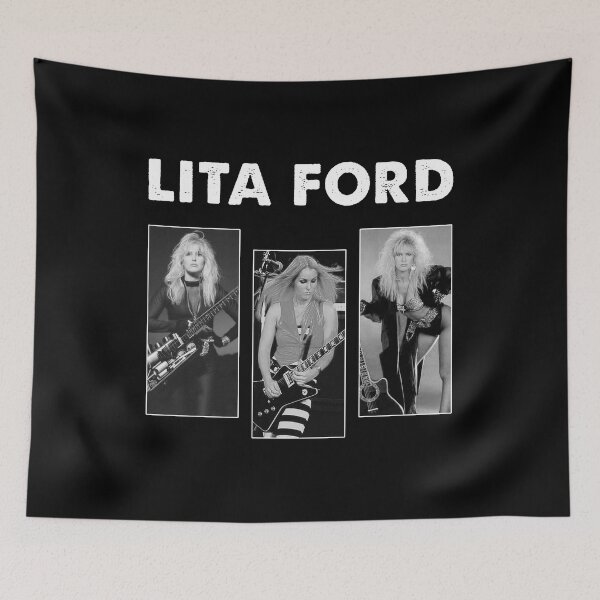 Item preview, Vintage Lita Ford Music Legends Live Forever Fan Gifts designed and sold by AyaZamora.