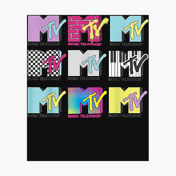 Aperçu de l'œuvre Style de pile de logo mtv créée et vendue par MichaelPoole.