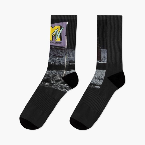 Item preview, Mtv man on the moon logo flag designed and sold by MichaelPoole.