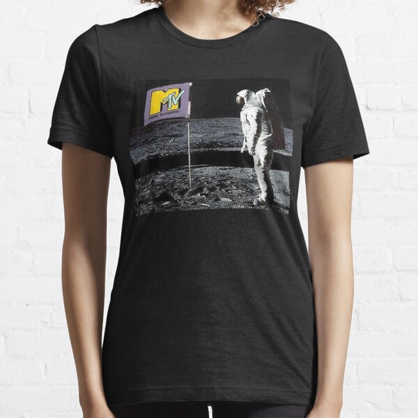 Item preview, Mtv man on the moon logo flag designed and sold by MichaelPoole.