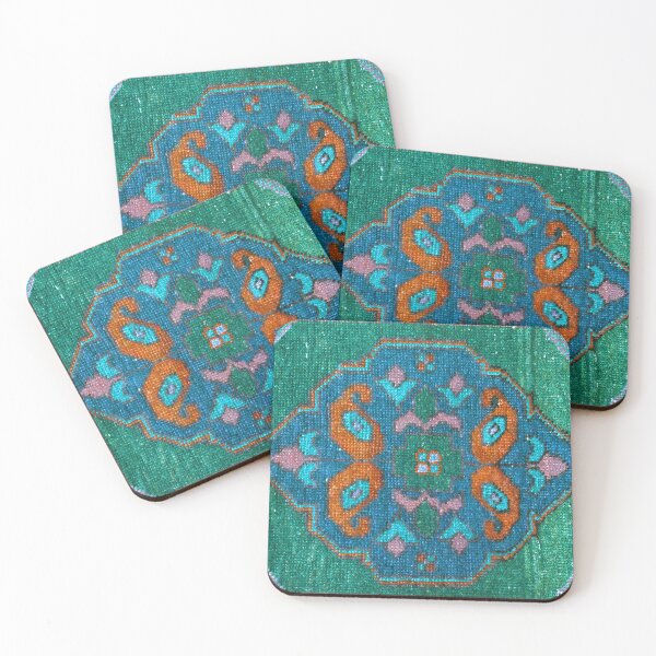 Item preview, Old Oriental rug fragment designed and sold by Talalp.