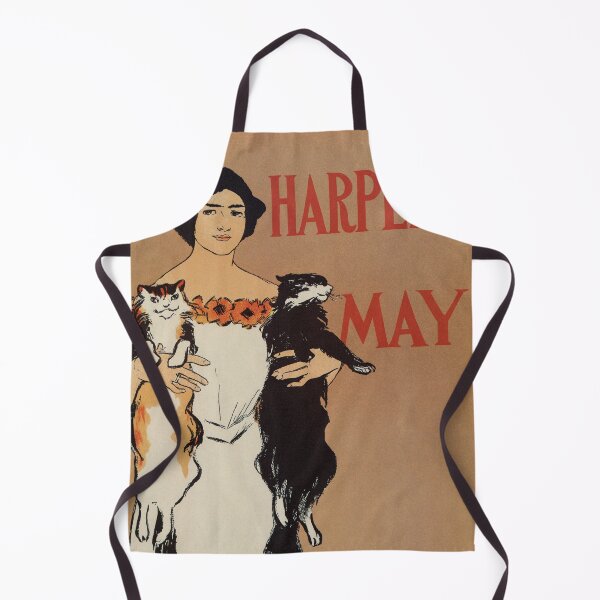 Item preview, Two cats, Edward Penfield, Harper's May 1898 designed and sold by aapshop.