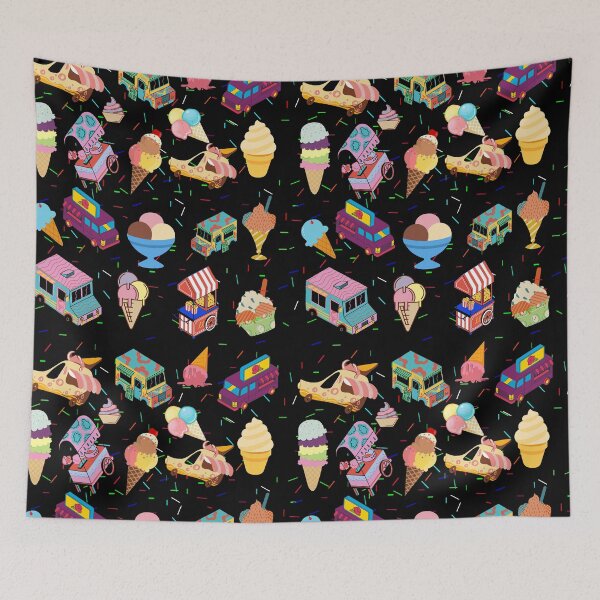 Item preview, Ice Cream Trucks Ice Cream Cones Ice Cream Cute Cups designed and sold by universegrace.