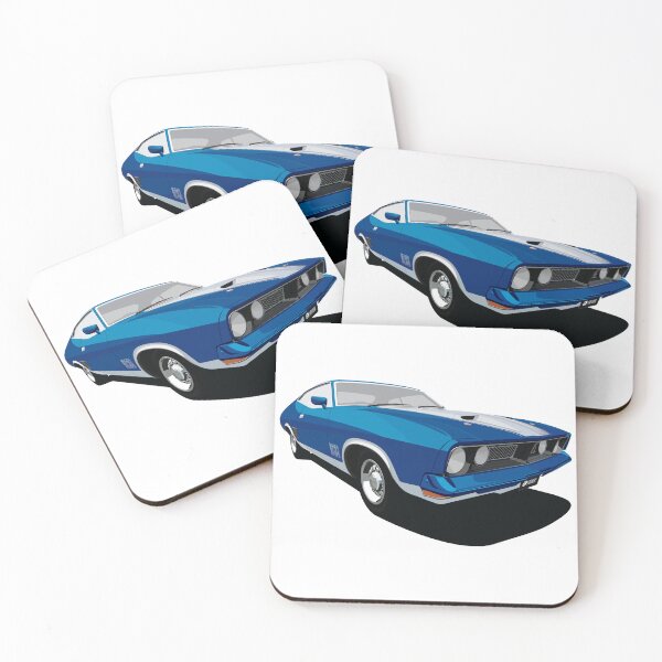 Item preview, 1973 XB Falcon 2 Door - Apollo Blue designed and sold by RevHead-Designs.