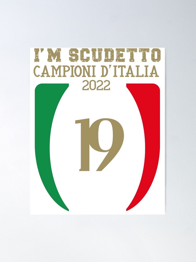 I'm Scudetto AC MILAN WE THE CHAMP19NS - Milan We The Champion Poster for  Sale by Loveisfootball