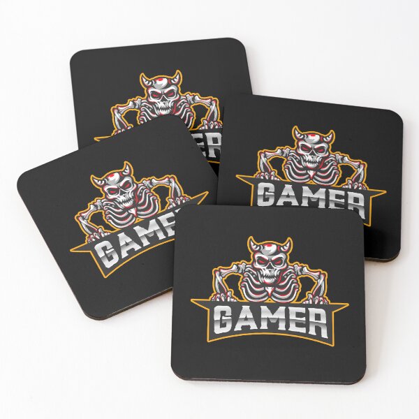 Item preview, Gamer with Horror Spooky Skeleton designed and sold by PRIVARSHU.