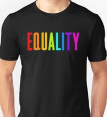 EQUALITY RAINBOW GAY Unisex T-Shirt