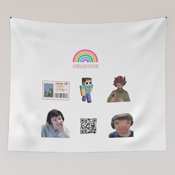 Item preview, georgenotfound sticker pack  designed and sold by bestizeyy.