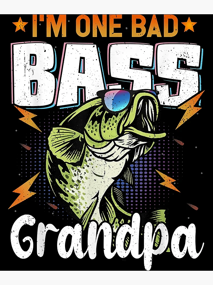 funny bass fishing gifts For Men Women fisherman Sorry I Relapsed | Poster