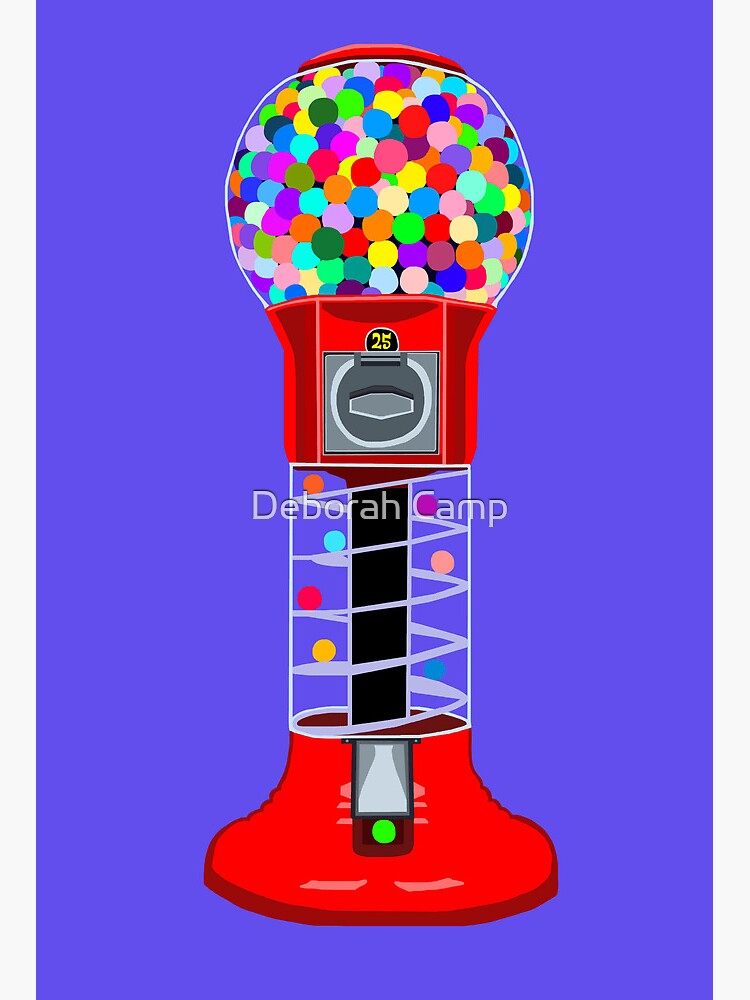 Gumball Machine Print