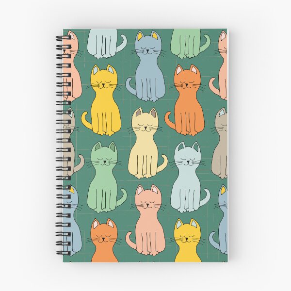 Item preview, Cool kitty cats in a row enjoying the sunshine designed and sold by FrancesPoff.