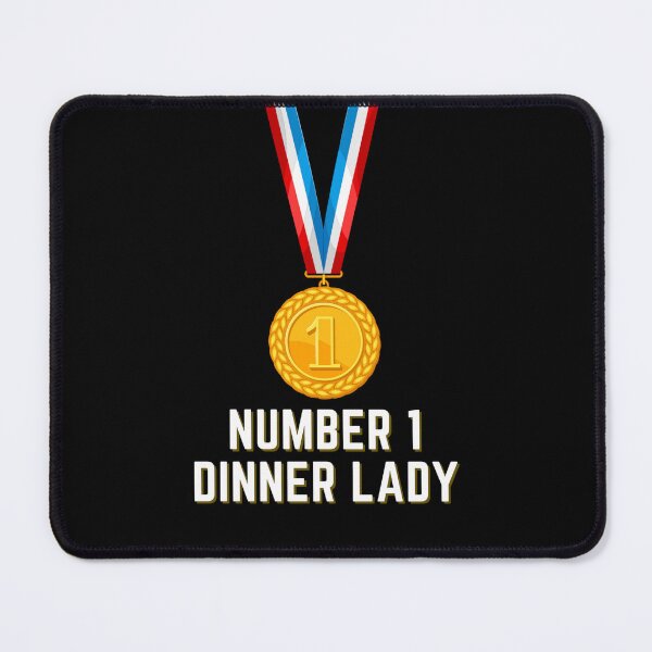 Item preview, Number 1 Dinner Lady Gold Medal designed and sold by Imemewell.