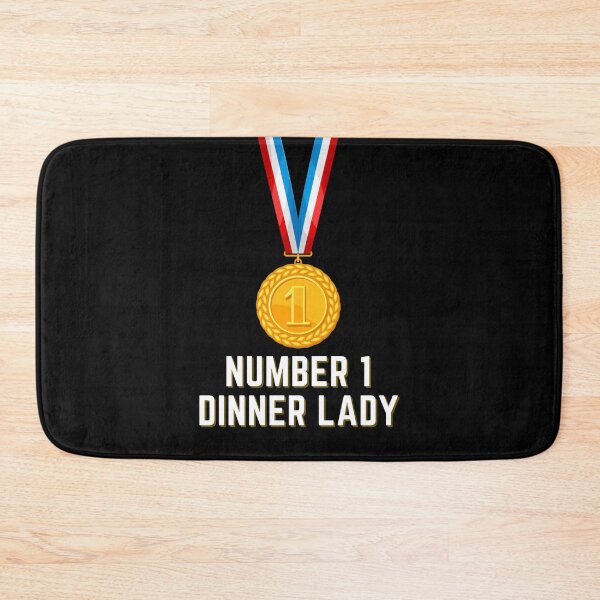 Item preview, Number 1 Dinner Lady Gold Medal designed and sold by Imemewell.