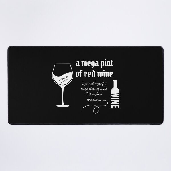 Item preview, a mega pint of red wine | funny Johnny Depp designed and sold by DeltaWhiskey-.