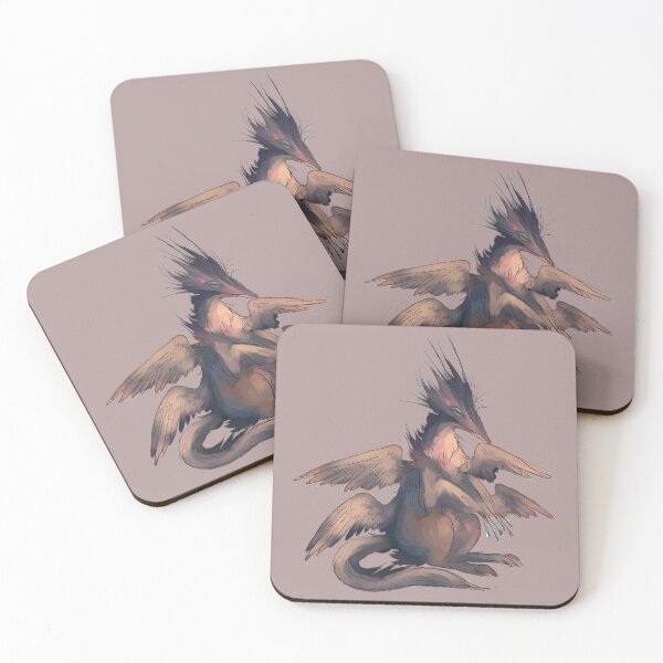 Item preview, four winged dragon creature designed and sold by snowysaur.
