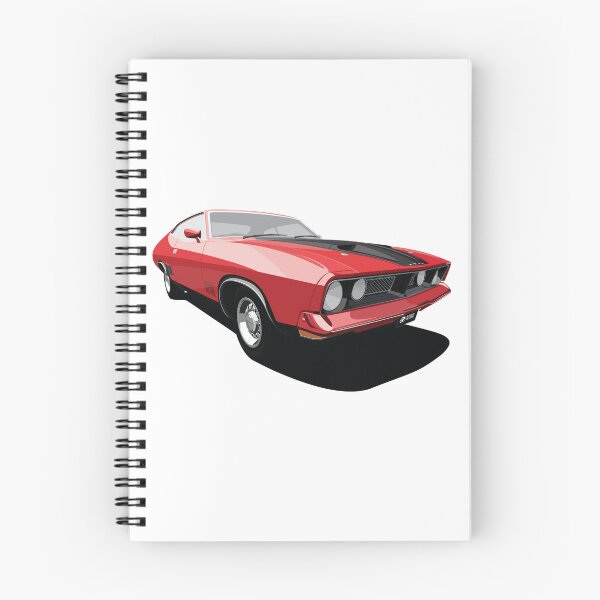 Item preview, 1973 XB Falcon 2 Door - Red Pepper designed and sold by RevHead-Designs.