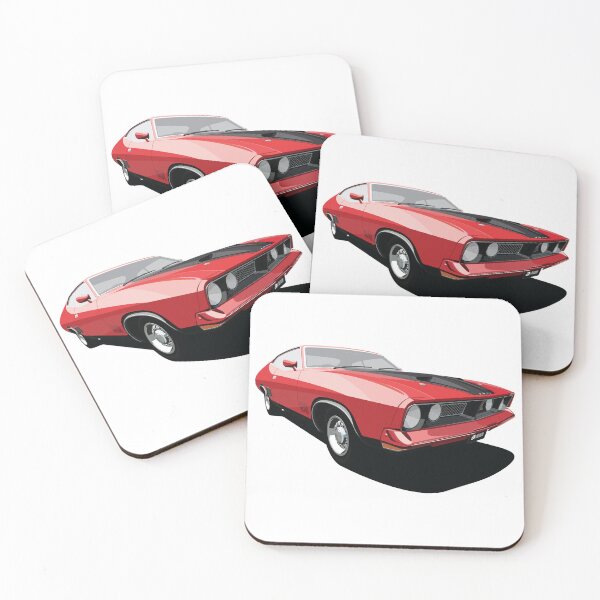 Item preview, 1973 XB Falcon 2 Door - Red Pepper designed and sold by RevHead-Designs.