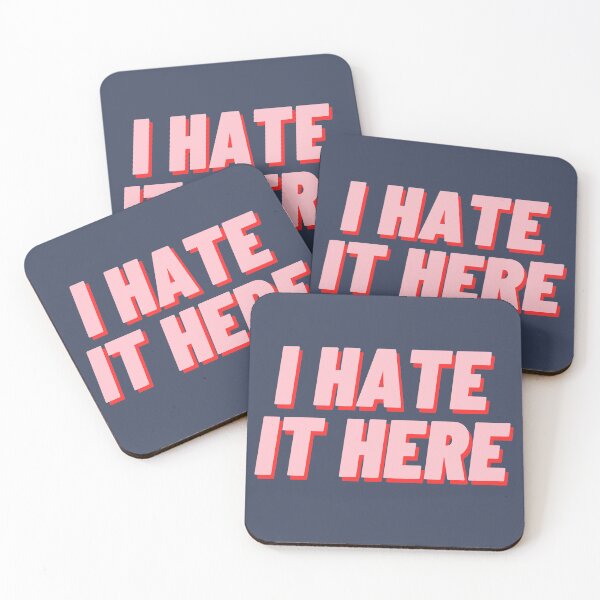 Item preview, I Hate It Here designed and sold by polishalpaca.