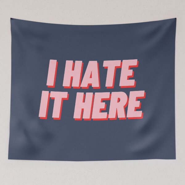 Item preview, I Hate It Here designed and sold by polishalpaca.