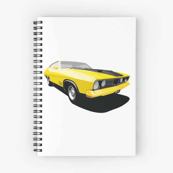 Item preview, 1973 XB Falcon 2 Door - Yellow Blaze designed and sold by RevHead-Designs.