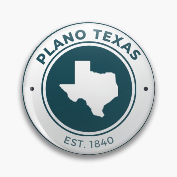 Item preview, Plano Texas est. 1840 Badge designed and sold by Pink Ribbon.