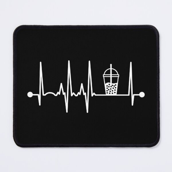 Item preview, Bubble Tea Heartbeat designed and sold by teesaurus.