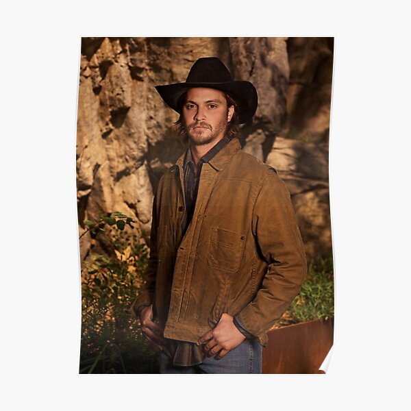 &ldquo;Luke Grimes&rdquo; Poster for Sale by iqbalabal99 | Redbubble