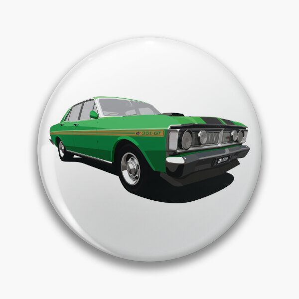 Item preview, 1971 XY Falcon GTHO - Monza Green designed and sold by RevHead-Designs.