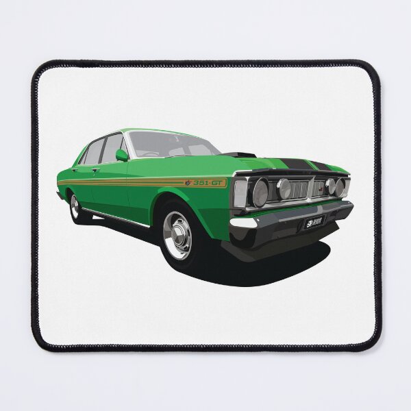 Item preview, 1971 XY Falcon GTHO - Monza Green designed and sold by RevHead-Designs.