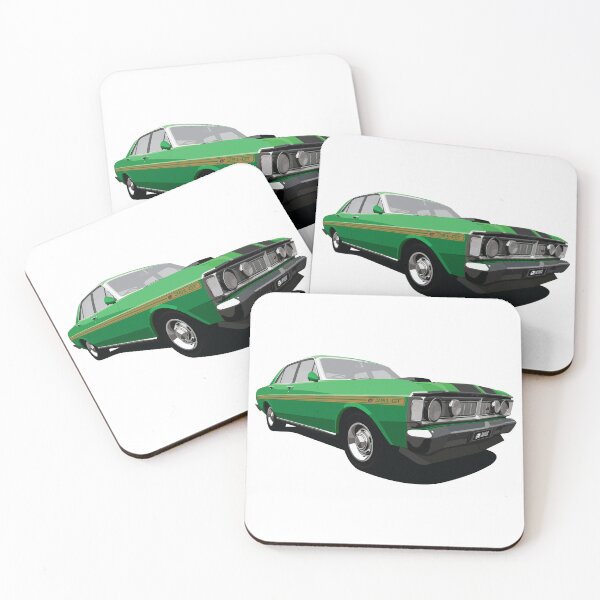 Item preview, 1971 XY Falcon GTHO - Monza Green designed and sold by RevHead-Designs.