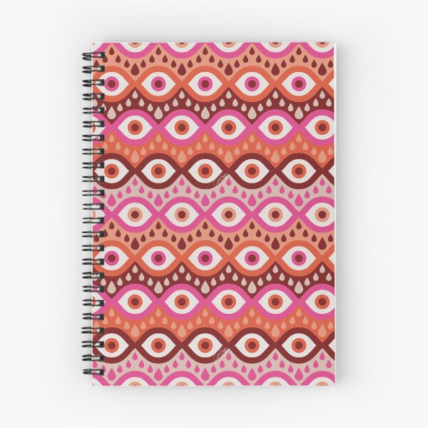 Item preview, Garnished Eyes – Pink & Maroon designed and sold by Cat Coquillette.