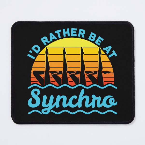 Item preview, Synchronized Swimming - I'd Rather Be At Synchro designed and sold by jaygo.