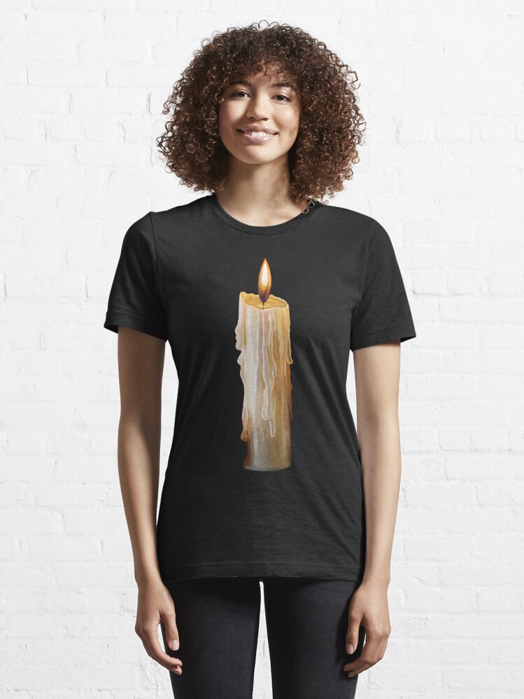 Solo Melting Wax Flickering Candle Essential T-Shirt for Sale by Deborah  Camp