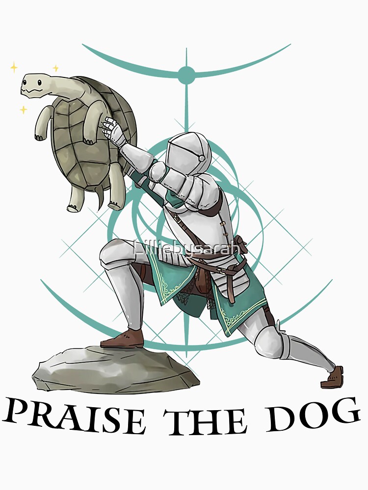 Writing on Stone Enemy Retreat Pet Dog Round Neck Shirt main image 0