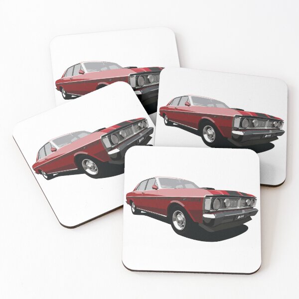 Item preview, 1971 XY Falcon GTHO - Track Red designed and sold by RevHead-Designs.