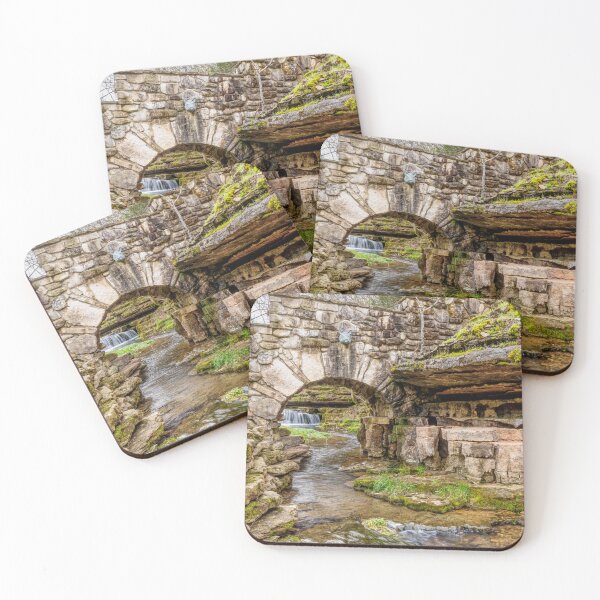 Item preview, Ozarks Waterfall Through Bridge designed and sold by mljdwhite.