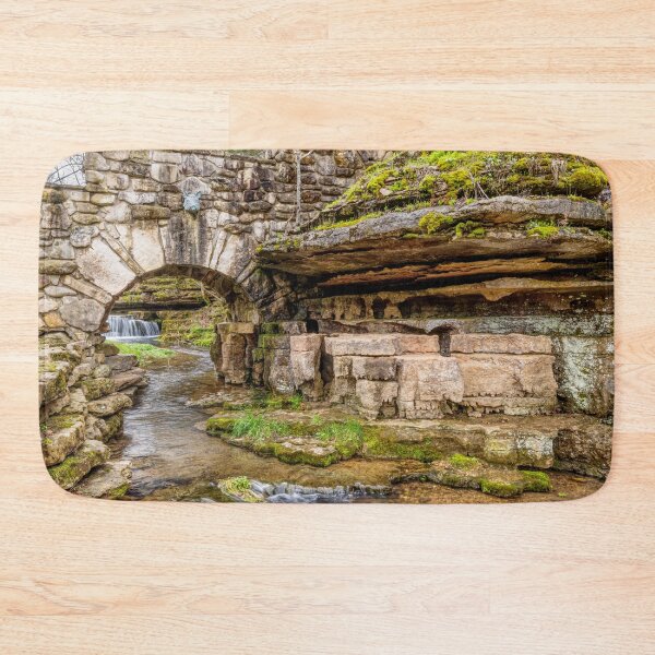 Item preview, Ozarks Waterfall Through Bridge designed and sold by mljdwhite.