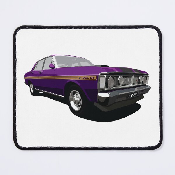 Item preview, 1971 XY Falcon GTHO - Wild Violet designed and sold by RevHead-Designs.