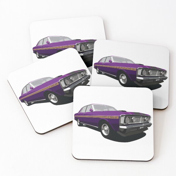 Item preview, 1971 XY Falcon GTHO - Wild Violet designed and sold by RevHead-Designs.