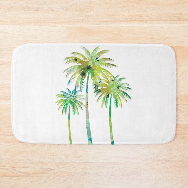 Item preview, Teal Palm Trees  designed and sold by Unaiza Khalid.