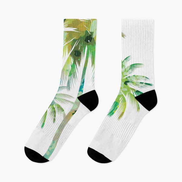 Item preview, Teal Palm Trees  designed and sold by Unaiza Khalid.