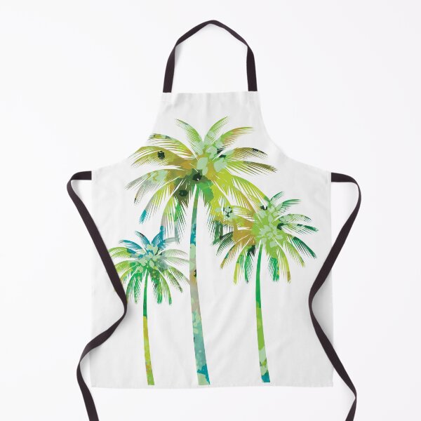 Item preview, Teal Palm Trees designed and sold by Unaiza Khalid.